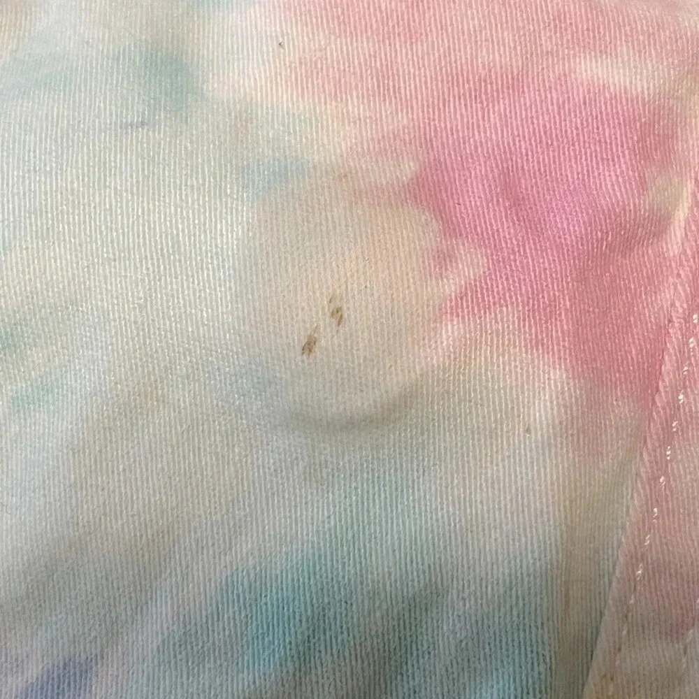 365 Kids Pastel Tie Dye Denim Shortalls size 6 Garanimals